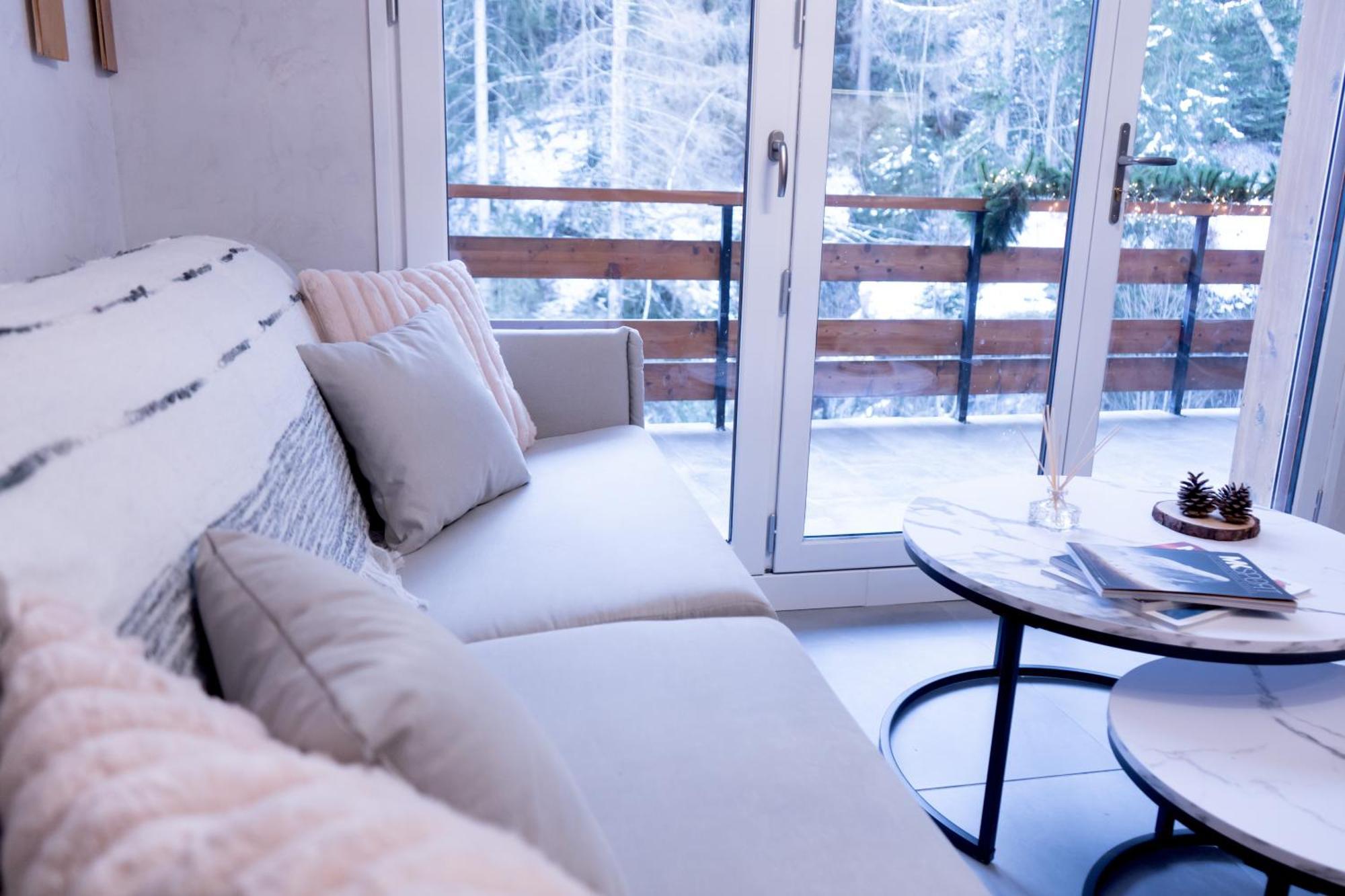 Studio Cabine Au Loup Blanc Avec Vue Mont Blanc Saint-Gervais-les-Bains Zewnętrze zdjęcie